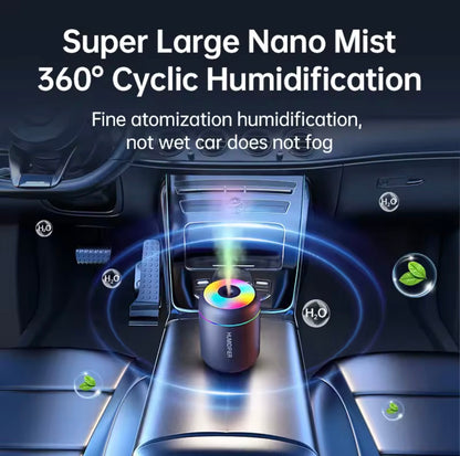 Mini Air Humidifier USB Electric Aroma Diffuser Essential Oil Purifier With Mist Maker Lights For Car Home Or Bedroom